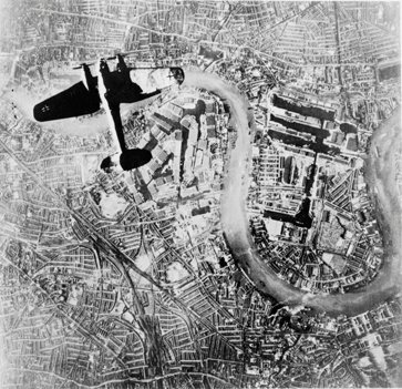 He 111 over London, 7 September 1940