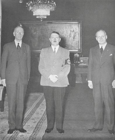 Londonderry, Hitler and RIbbentrop