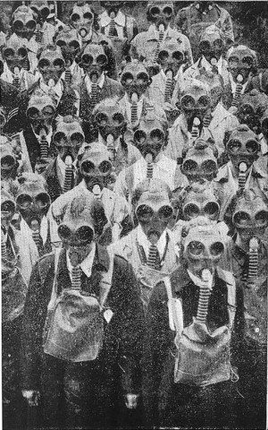 27 gas masks