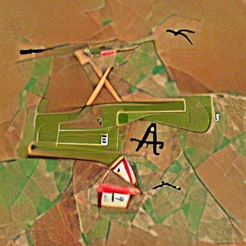 an aerodrome