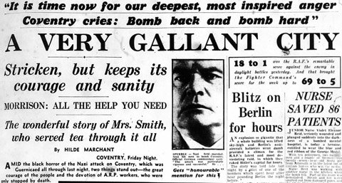 Daily Express, 16 November 1940, 1