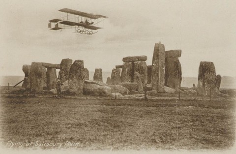 Flying at Salisbury Plain