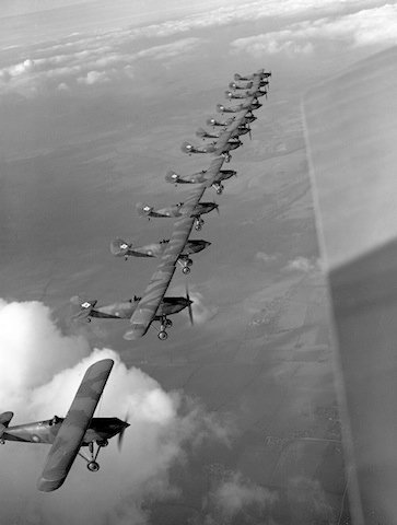 Furies, 43 Squadron, 1939