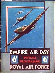 Empire Air Day programme, 20 May 1939