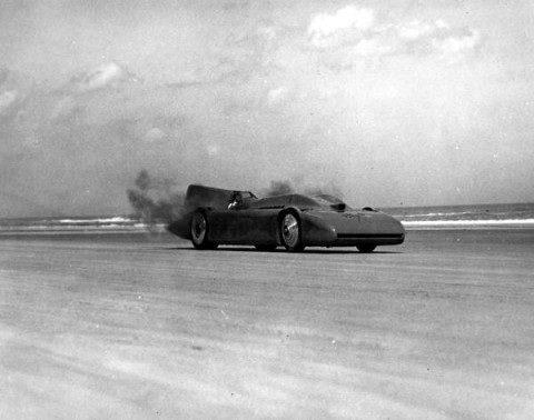 Bluebird at Daytona Beach, 1935