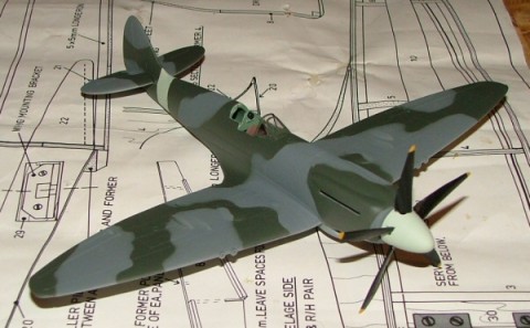 Airfix Spitfire Mk 21