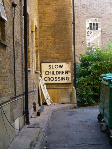 SLOW CHILDREN CROSSING