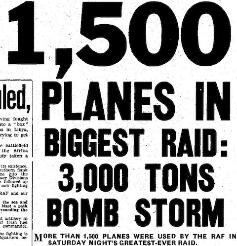 Daily Mirror, 1 June 1942, 1