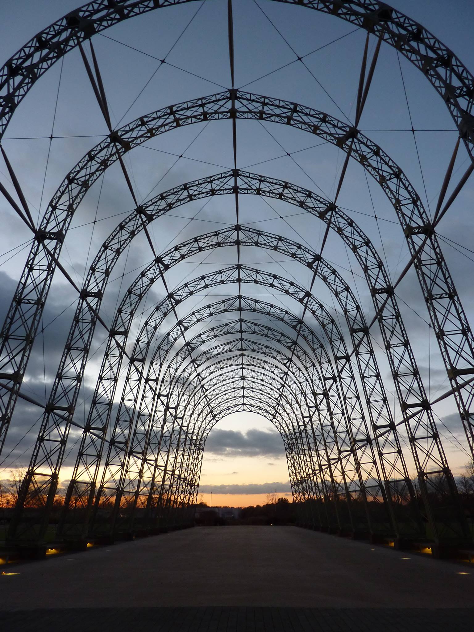 hangar of the cargolifter airship project