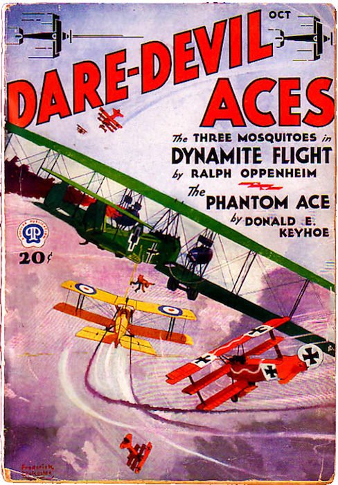 Dare-Devil Aces, October 1932