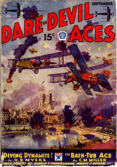 Dare-Devil Aces, September 1934