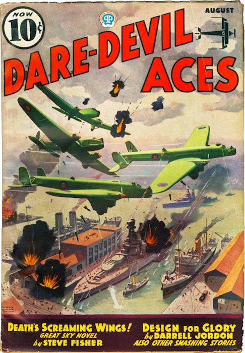 Dare-Devil Aces, August 1936