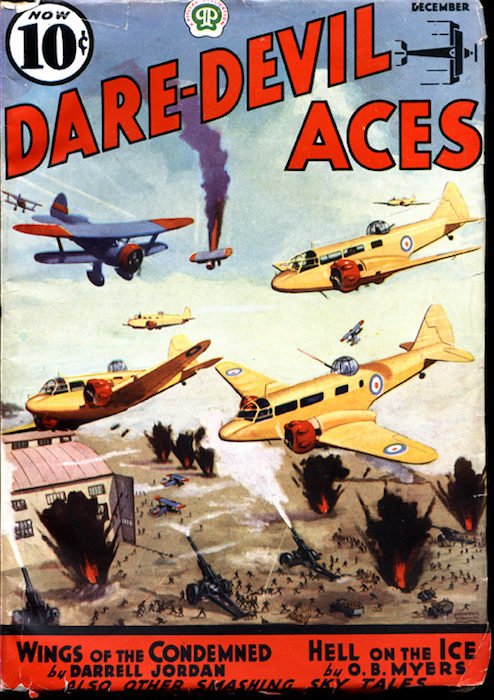 Dare-Devil Aces, December 1937