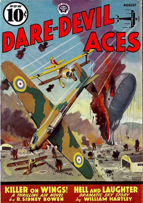 Dare-Devil Aces, August 1938