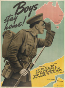 Jimmy Raynes, 'Boys! Stay home!'