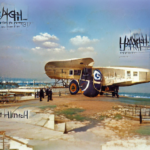 Imperial Airways Handley Page HP.42 G-AAGX "Hannibal" photographed at Tel Aviv during the late thirties