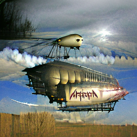 A phantom airship