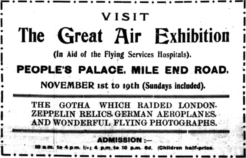 Lady Drogheda's Great Air Exhibition -- I