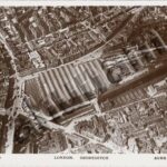 Bishopsgate Goods Yard, Shoreditch, from above, 1920s or 1930s.